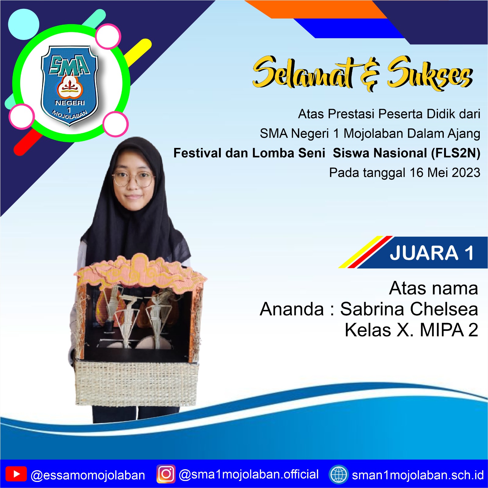 Juara 1 Lomba Seni