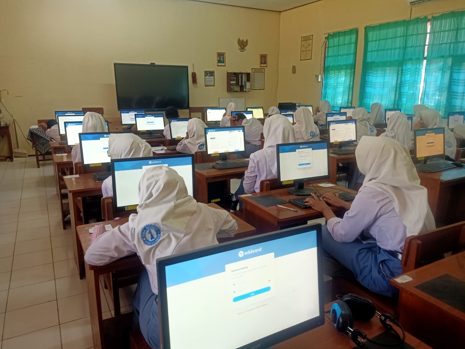 SMAN 1 Mojolaban Ikuti Tryout TKA Terintegrasi AN